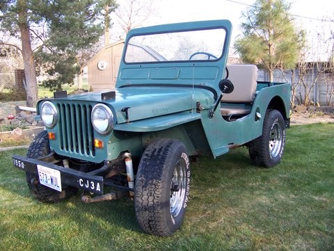 Harvey Erickson -1950 Jeep