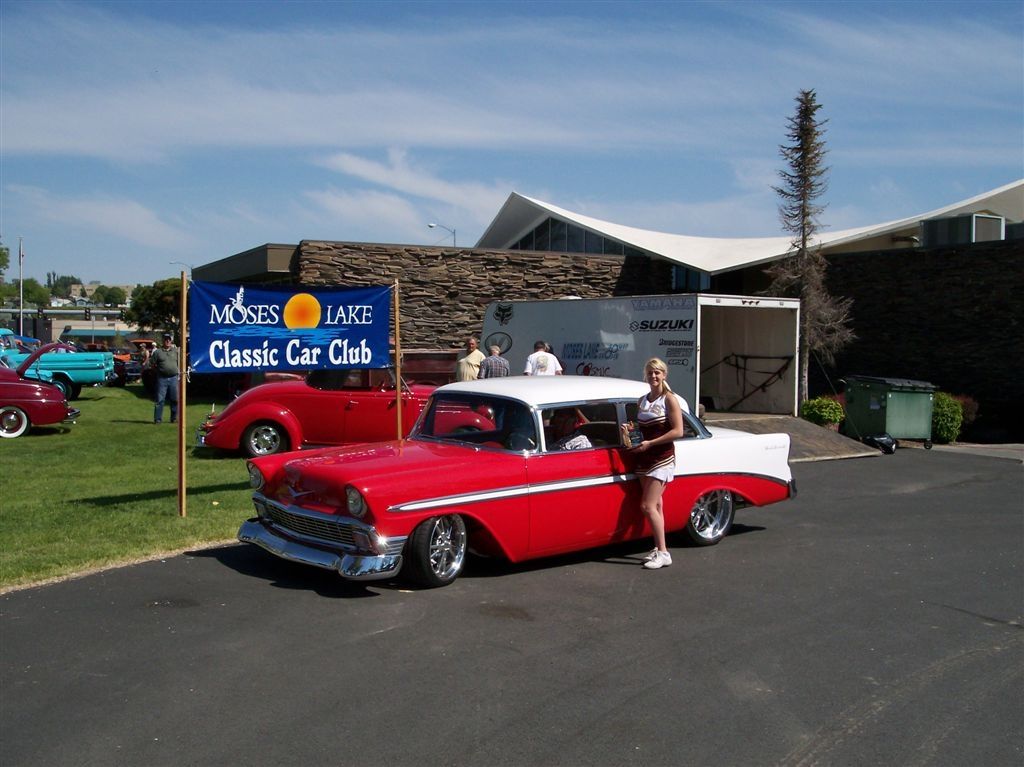 1956 Chevrolet Belair - Custom Car 1955 to 1959 -   Dave & Estala Poitier